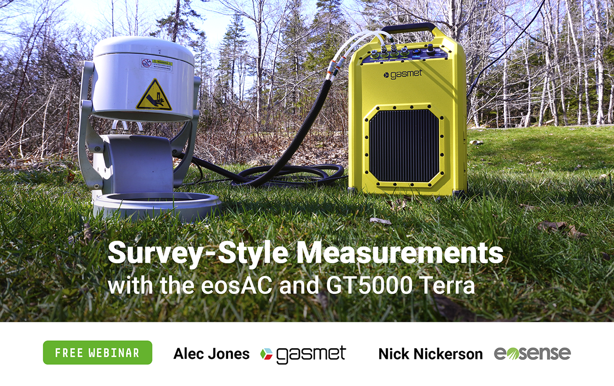SurveyStyle Measurements with the eosAC and GT5000 Terra